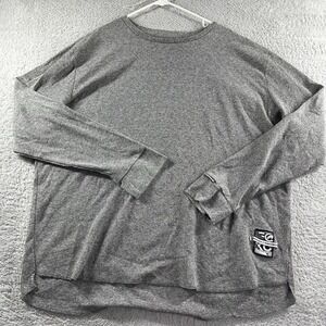 VINTAGE Y2K Ecko Untld. Shirt Mens 4x Gray Waffle Knit Thermal‎ Minimal